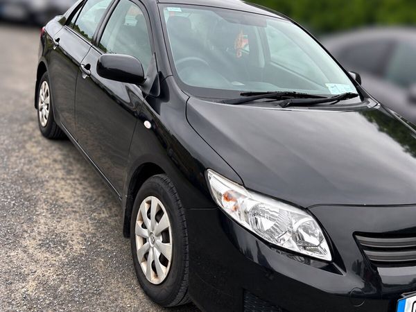 Toyota Corolla Saloon, Petrol, 2008, Black