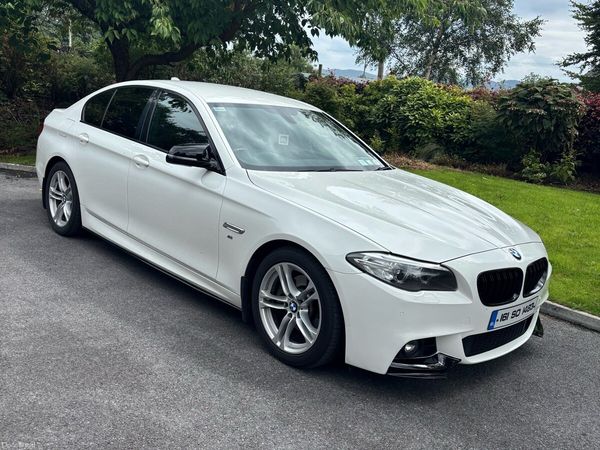 BMW 5-Series Saloon, Diesel, 2016, White