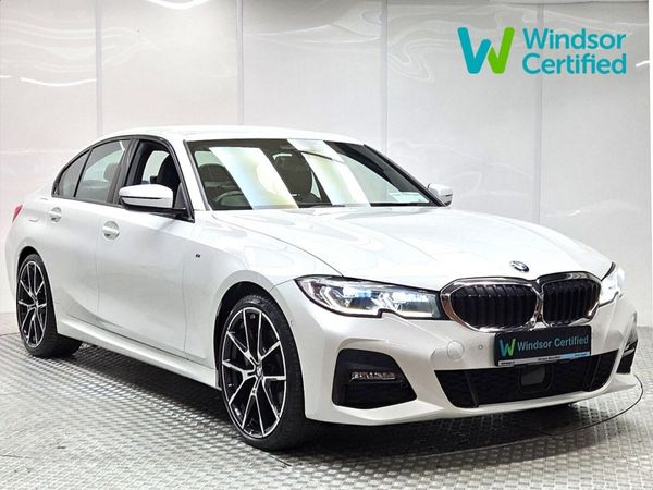 BMW 3-Series Saloon, Petrol Plug-in Hybrid, 2019, White