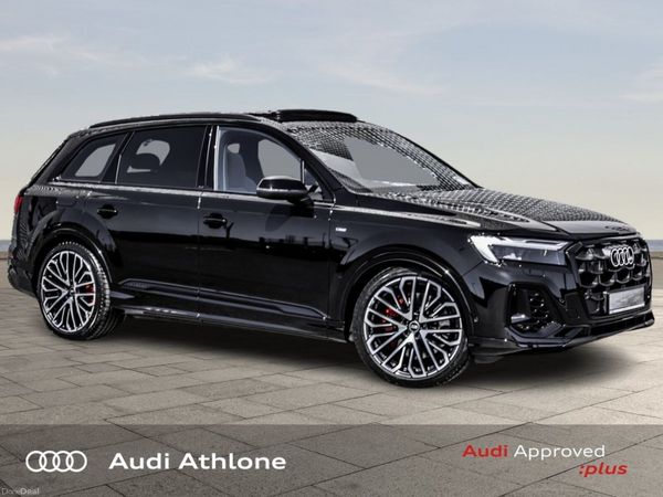Audi Q7 SUV, Petrol Plug-in Hybrid, 2025, Black