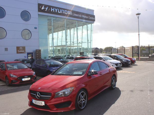 Mercedes-Benz CLA Saloon, Petrol, 2016, Red