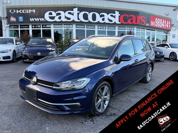 Volkswagen Golf Estate, Diesel, 2019, Blue