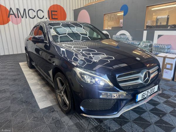 Mercedes-Benz C-Class Saloon, Diesel, 2016, Blue