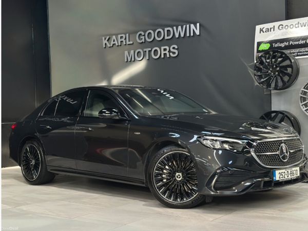 Mercedes-Benz E-Class Saloon, Diesel Plug-in Hybrid, 2025, Grey