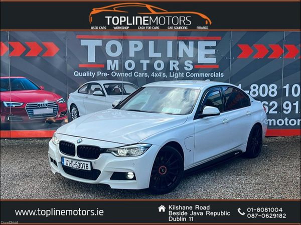 BMW 3-Series Saloon, Petrol Plug-in Hybrid, 2017, White