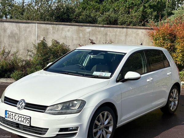 Volkswagen Golf Hatchback, Petrol, 2016, White