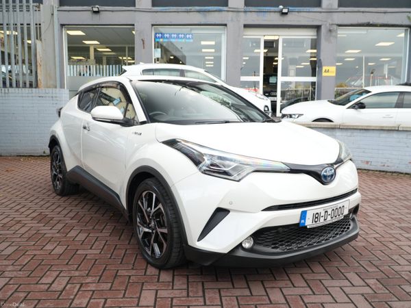 Toyota C-HR Hatchback, Petrol Hybrid, 2018, White