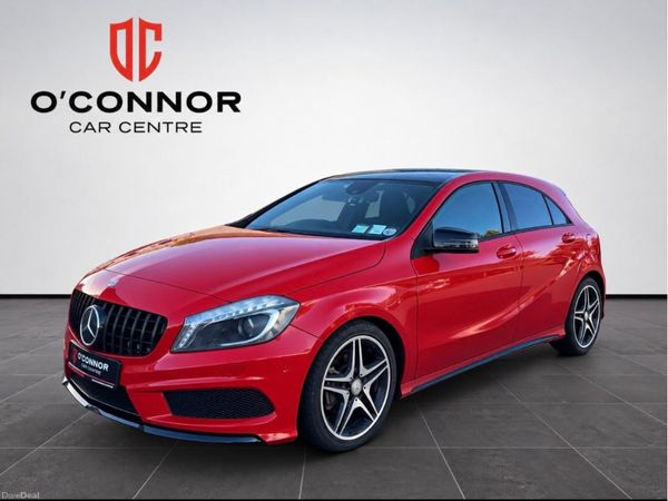 Mercedes-Benz A-Class Hatchback, Petrol, 2014, Red