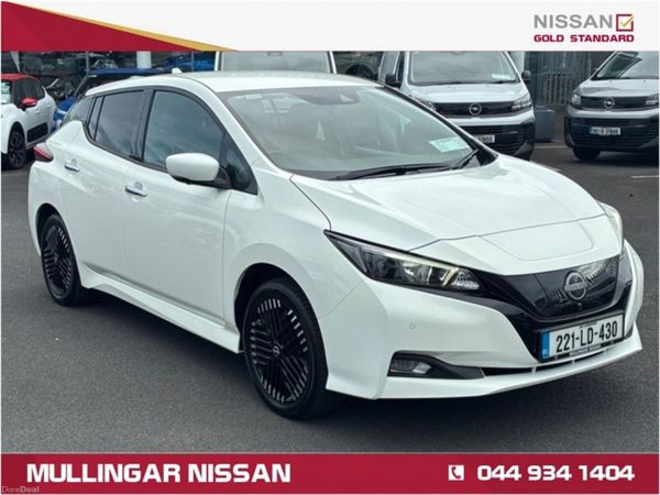 Nissan Leaf Hatchback, Electric, 2022, White