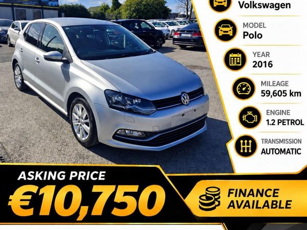 Volkswagen Polo Hatchback, Petrol, 2016, Silver