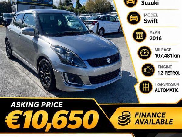 Suzuki Swift Hatchback, Petrol, 2016, Grey