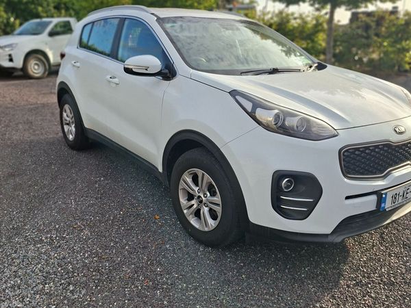 Kia Sportage SUV, Diesel, 2018, White