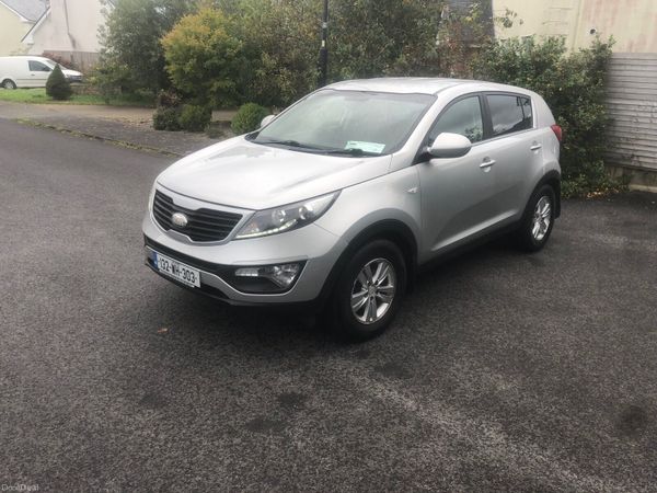 Kia Sportage SUV, Diesel, 2013, Silver