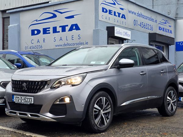 Peugeot 3008 SUV, Petrol, 2017, Grey