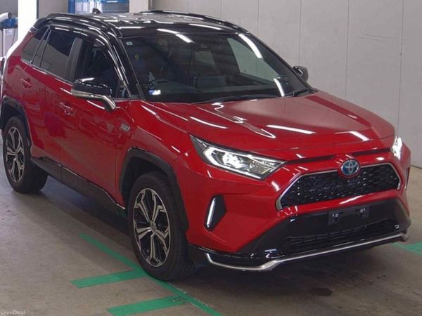 Toyota RAV4 SUV, Petrol Plug-in Hybrid, 2021, Red