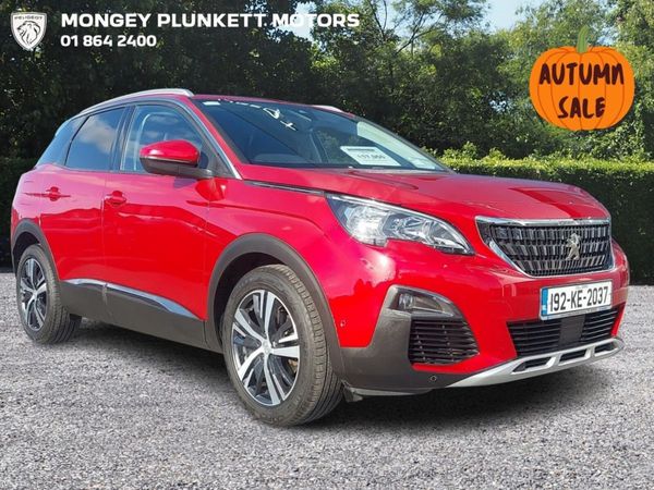 Peugeot 3008 Hatchback, Diesel, 2019, Red