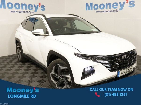 Hyundai Tucson SUV, Petrol Plug-in Hybrid, 2024, White
