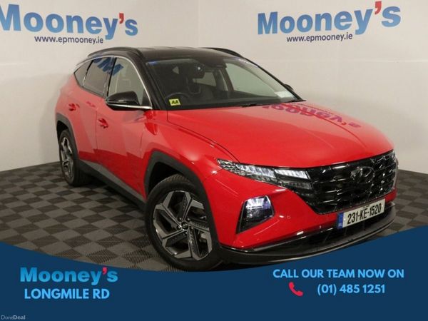Hyundai Tucson SUV, Petrol Hybrid, 2023, Red