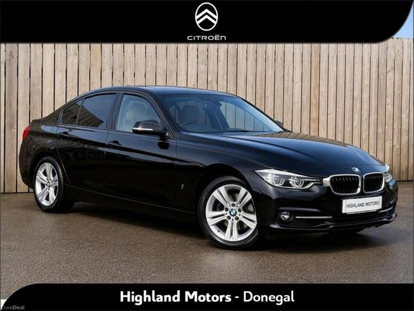 BMW 3-Series Saloon, Petrol Plug-in Hybrid, 2018, Black