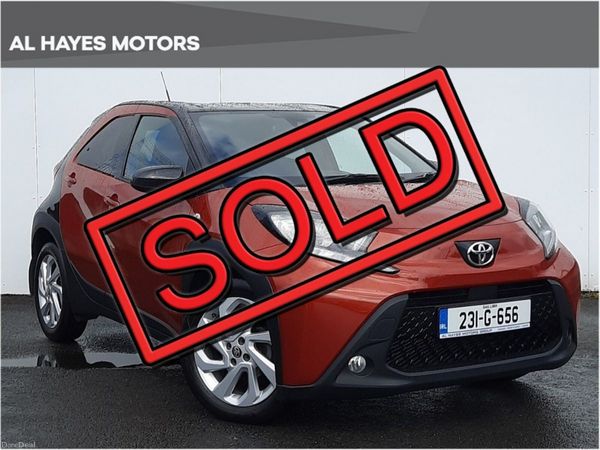 Toyota Aygo Hatchback, Petrol, 2023, Red