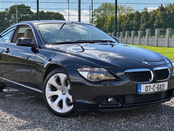 BMW 6-Series Coupe, Petrol, 2007, Black