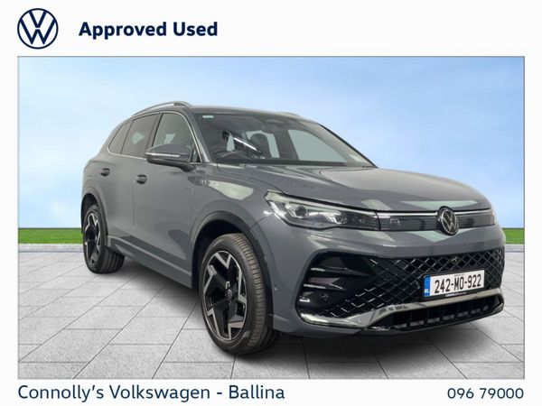 Volkswagen Tiguan SUV, Petrol Plug-in Hybrid, 2024, Grey