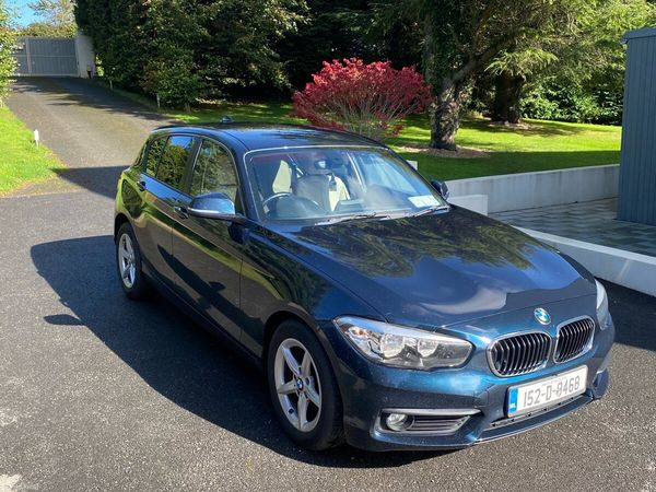 BMW 1-Series Hatchback, Diesel, 2015, Blue