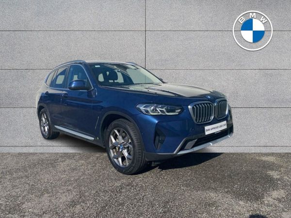 BMW X3 SUV, Petrol Plug-in Hybrid, 2024, Blue