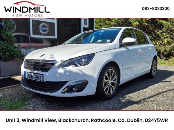 Peugeot 308 Hatchback, Diesel, 2017, White