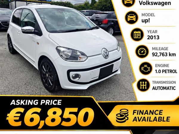 Volkswagen up! Hatchback, Petrol, 2013, White