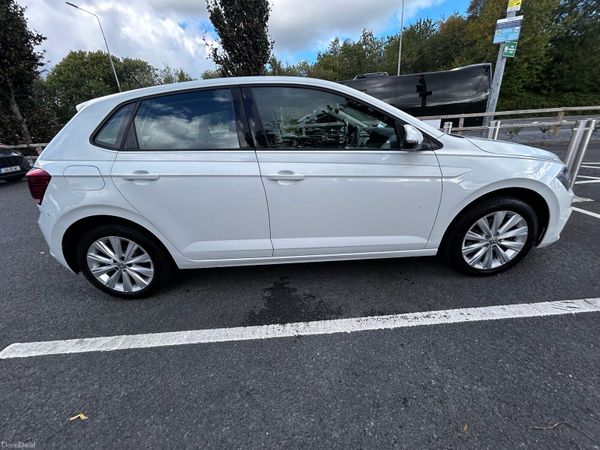 Volkswagen Polo Hatchback, Petrol, 2019, White