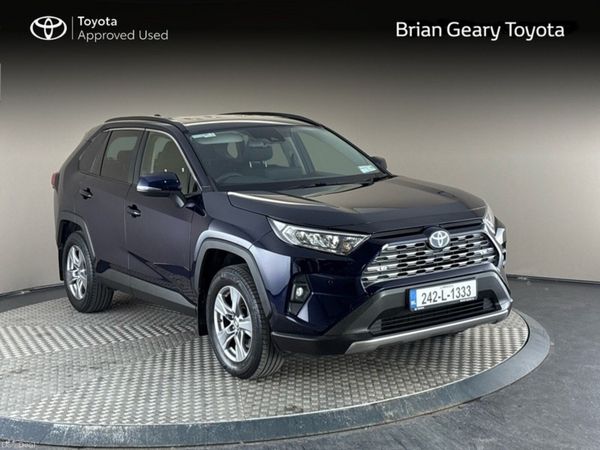 Toyota RAV4 SUV, Petrol Hybrid, 2024, Blue