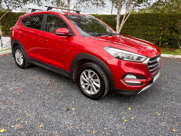 Hyundai Tucson SUV, Diesel, 2017, Red