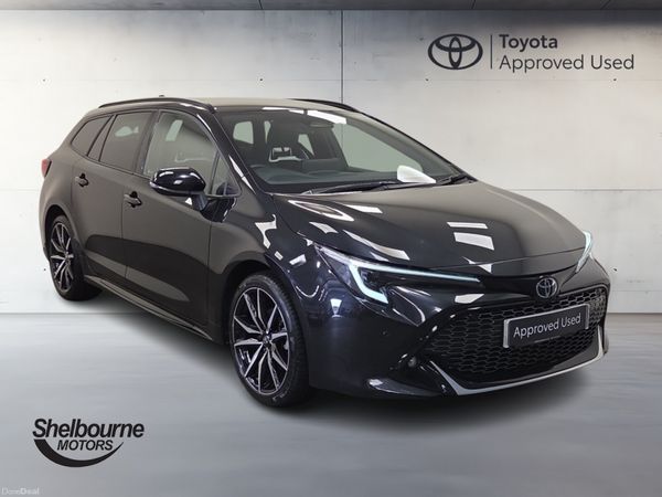 Toyota Corolla Estate, Petrol Hybrid, 2024, Black