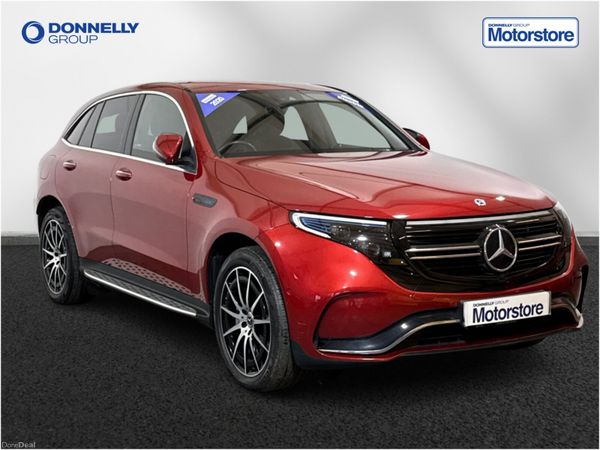 Mercedes-Benz EQC SUV, Electric, 2020, Red