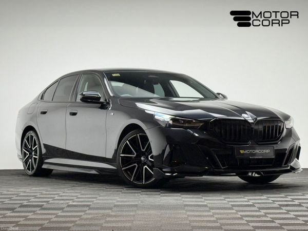BMW 5-Series Saloon, Petrol Plug-in Hybrid, 2024, Black