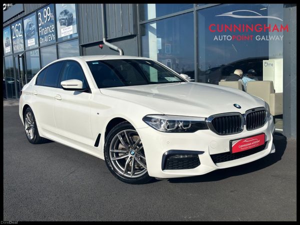 BMW 5-Series Saloon, Diesel, 2020, White