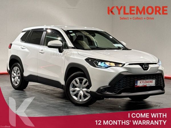 Toyota Corolla Cross SUV, Petrol Hybrid, 2025, White