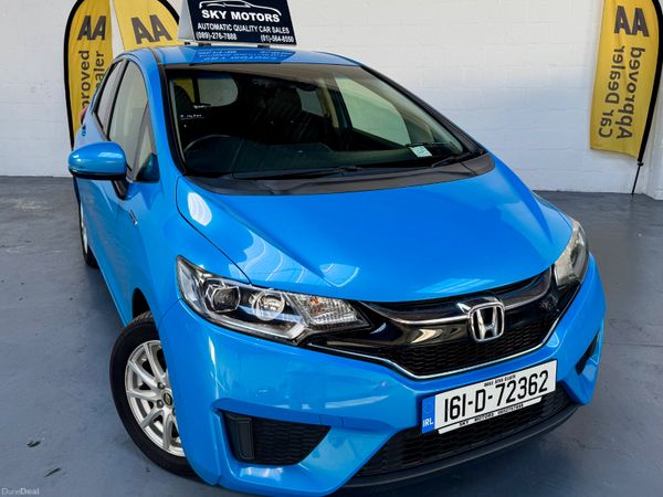 Honda Fit Hatchback, Petrol Hybrid, 2016, Blue