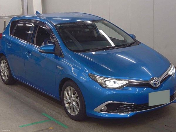 Toyota Auris Hatchback, Petrol Hybrid, 2017, Blue