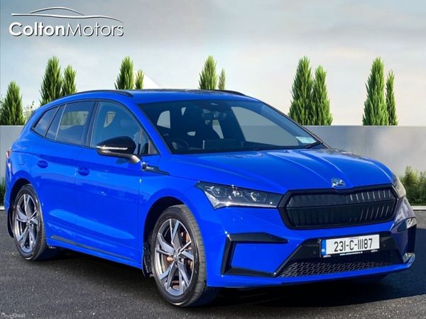 Skoda Enyaq Hatchback, Electric, 2023, Blue