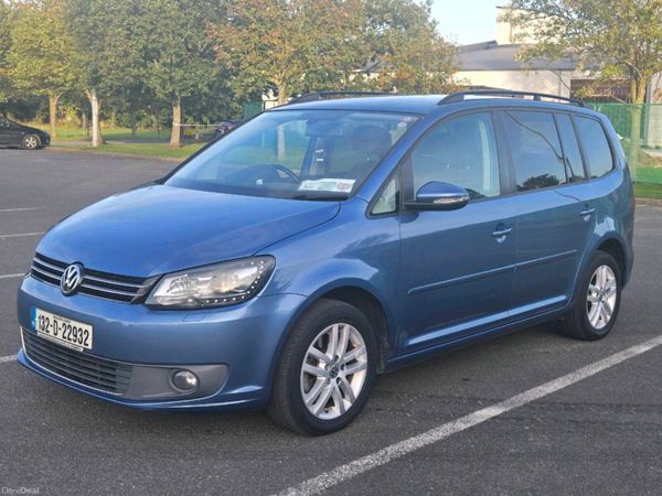 Volkswagen Touran MPV, Petrol, 2013, Blue
