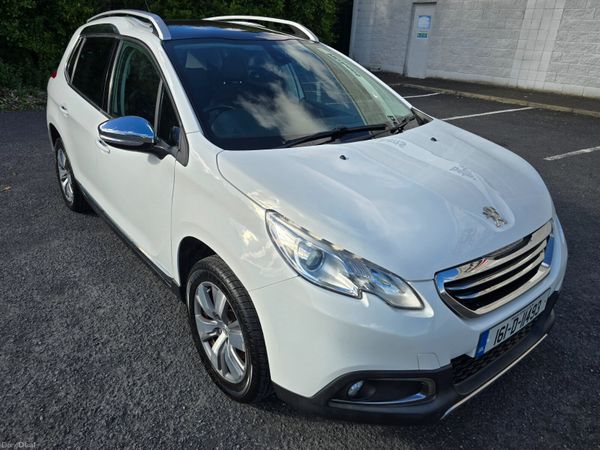 Peugeot 2008 SUV, Petrol, 2016, White