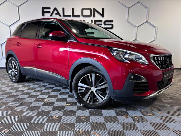 Peugeot 3008 SUV, Diesel, 2018, Red