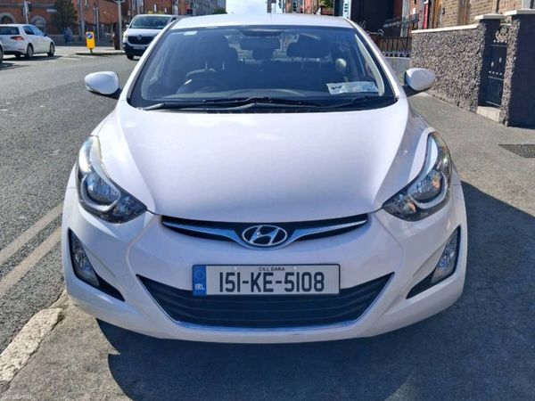 Hyundai Elantra Saloon, Petrol, 2015, White
