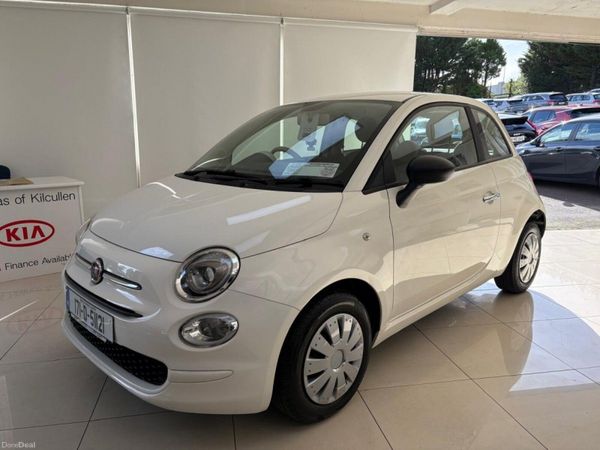 Fiat 500 Hatchback, Petrol, 2017, White
