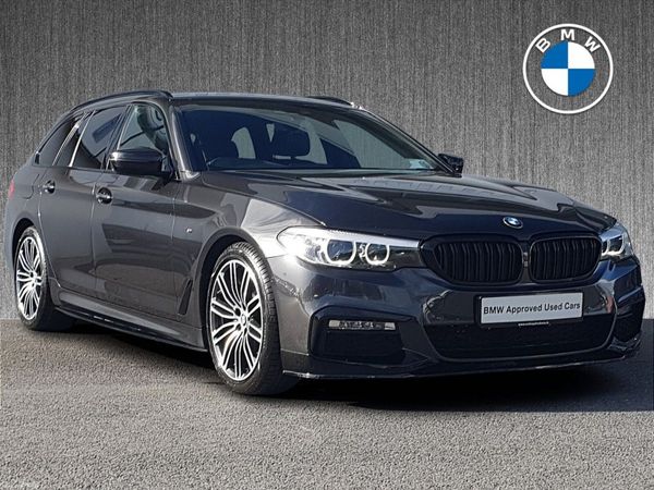 BMW 5-Series Estate, Diesel, 2018, Grey