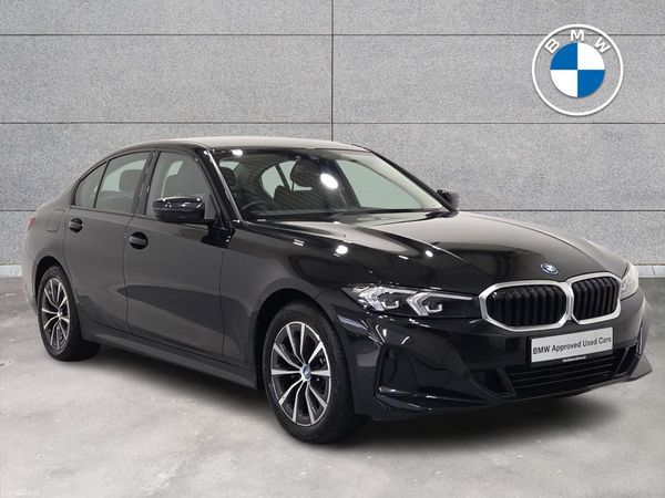 BMW 3-Series Saloon, Petrol Plug-in Hybrid, 2024, Black
