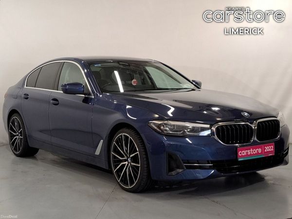 BMW 5-Series Saloon, Diesel, 2022, Blue