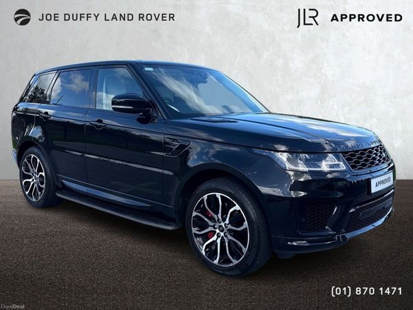 Land Rover Range Rover Sport SUV, Petrol Plug-in Hybrid, 2021, Black